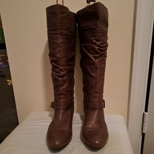 Steve Madden Kambyy Brown Knee High Boots Size 6.5